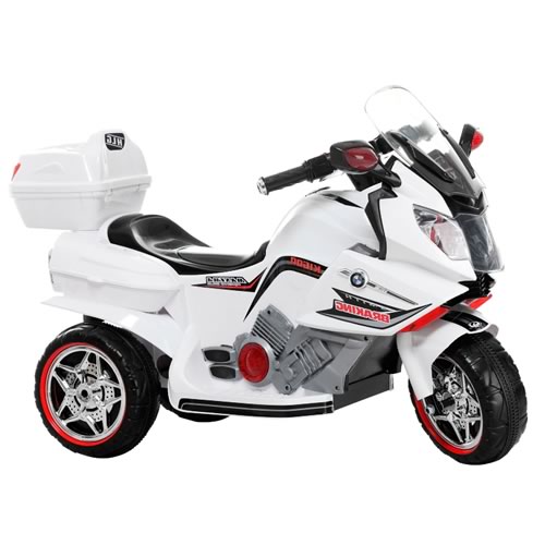 Super Moto Elétrica 6v - Branco
