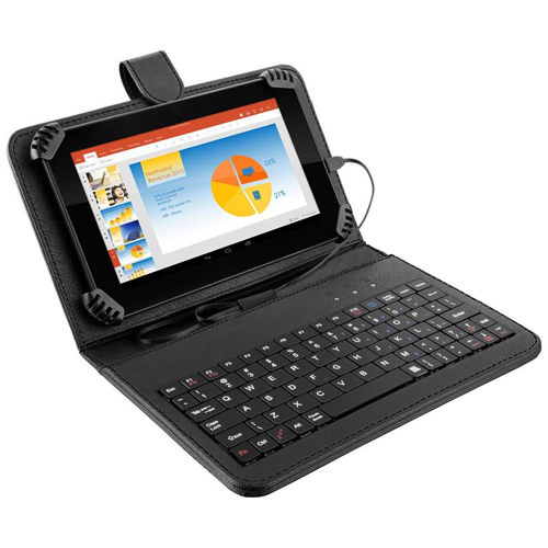 Tablet Multilaser Ms7 Nb196 Pt Teclado Selfie 8gb Quad Core