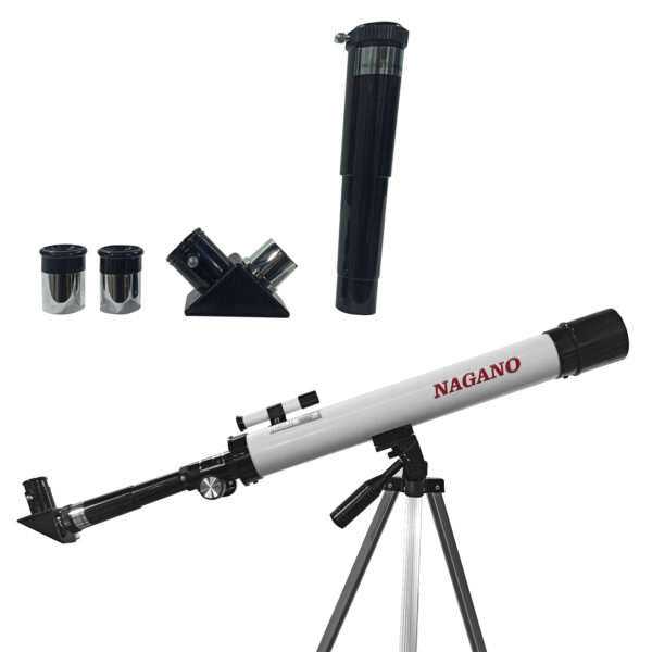 Telescópio Refração Astronômico 50x600mm 100x com Tripé