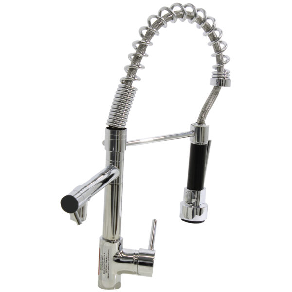 Torneira Cozinha Gourmet Monocomando 50 Cm Spray Extensor Água Quente e Fria