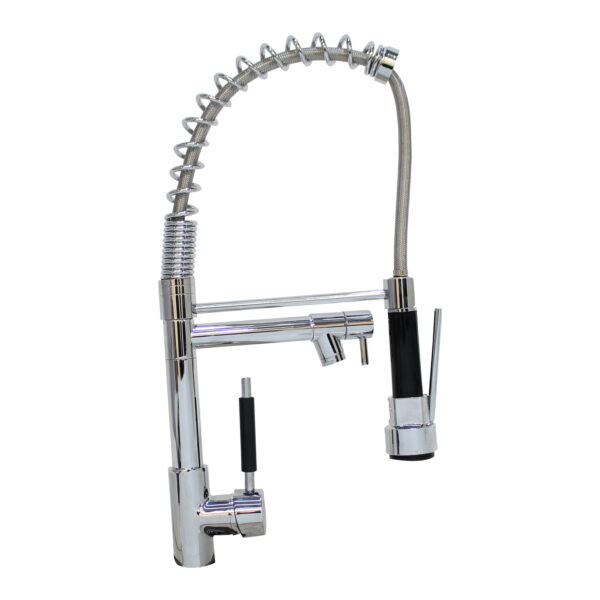 Torneira Gourmet Monocomando com Spray Extensor 50cm