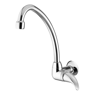 Torneira para Cozinha de Parede - Cromada - Pratti 1168 F56