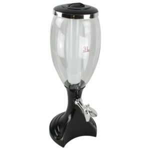Chopeira 2,5 Litros Com Resfriador Torre De Chopp com luz de Led - TBEER25R