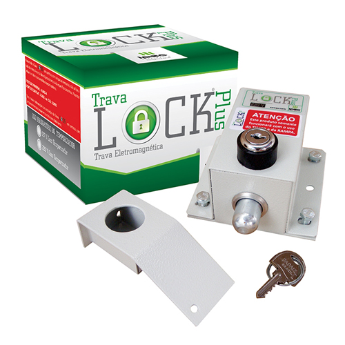 Trava Elétrica para Portão Automático, 220v - Trava Lock Plus