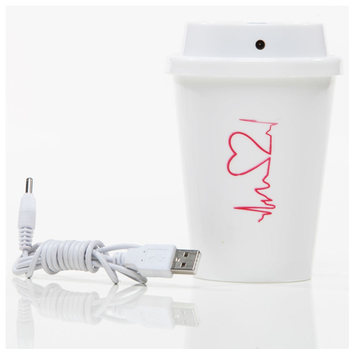 Umidificador de Ar Portátil com Cabo USB 300 Ml