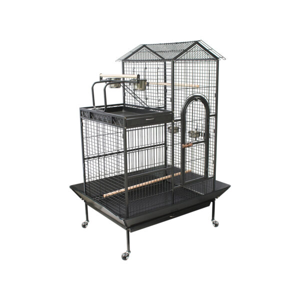Viveiro Milão para Papagaio Arara Cacatua Ring Neck entre outras Aves - 160x91x114cm
